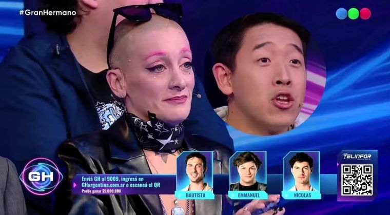 Furia y Martín no se guardaron sus opiniones. Foto: Captura de pantalla Youtube Gran Hermano Argentina/ Captura de pantalla Youtube Gran Hermano Argentina.