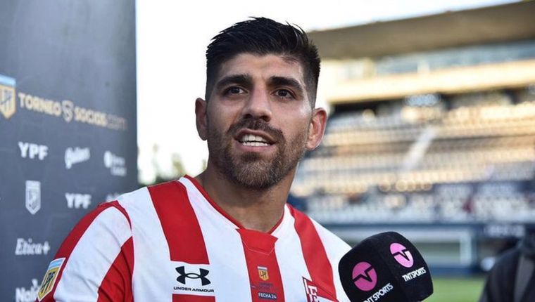 Leandro Díaz, el protagonista del escándalo. Foto: TNT Sports