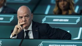 Gianni Infantino, presidente de la FIFA. Gianni Infantino, presidente de la FIFA.