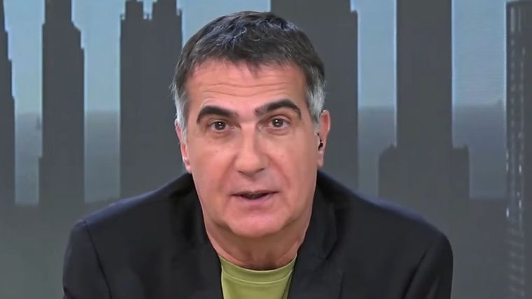 El comunicador ya está recuperado. Foto: captura de video/ A24.&nbsp;