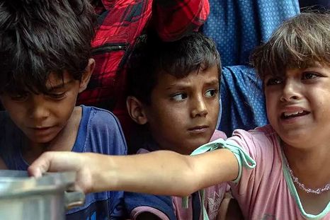 UNICEF pone atención en la catástrofe humanitaria que viven niños y niñas en Gaza. Foto Efe UNICEF pone atención en la catástrofe humanitaria que viven niños y niñas en Gaza. Foto Efe