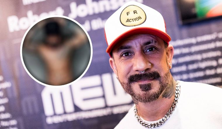 AJ McLean, exintegrante de los Backstreet Boys, logró una importante transformación física.