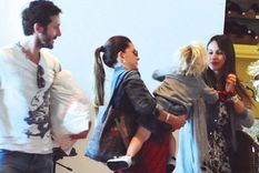 Un encuentro entre la China y Pampita. Foto: Ciudad Magazine.