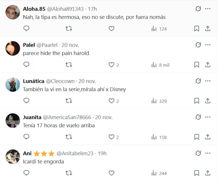 Los duros comentarios hacia la China Suárez.