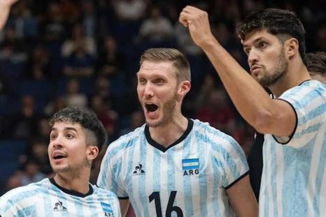 Argentina metió un triunfazo ante Francia en la Liga de las Naciones de vóley. Argentina metió un triunfazo ante Francia en la Liga de las Naciones de vóley.