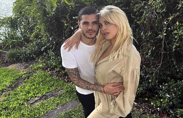 Mauro Icardi y Wanda Nara