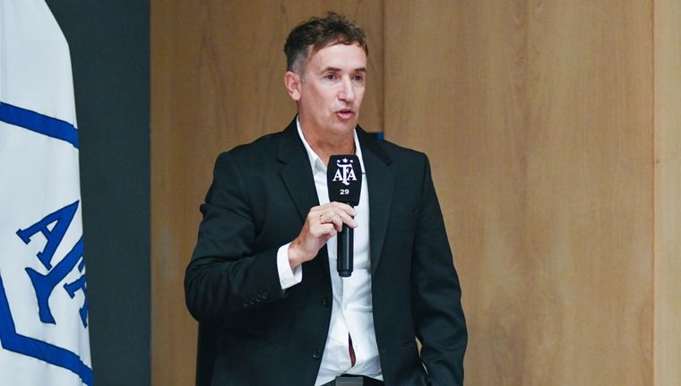 Federico Beligoy, el director nacional de Arbitraje. Foto: AFA