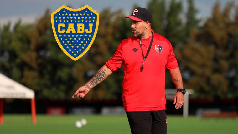 La mano que le dio el Ogro Fabbiani a Boca. Foto: Newells Old Boys y Paladar Negro