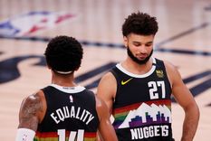 Denver Nuggets Denver Nuggets se despertó y venció a Los Angeles Lakers en la final del Oeste Foto: EFE