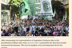 los desafios sociales de macri, segun el financial times