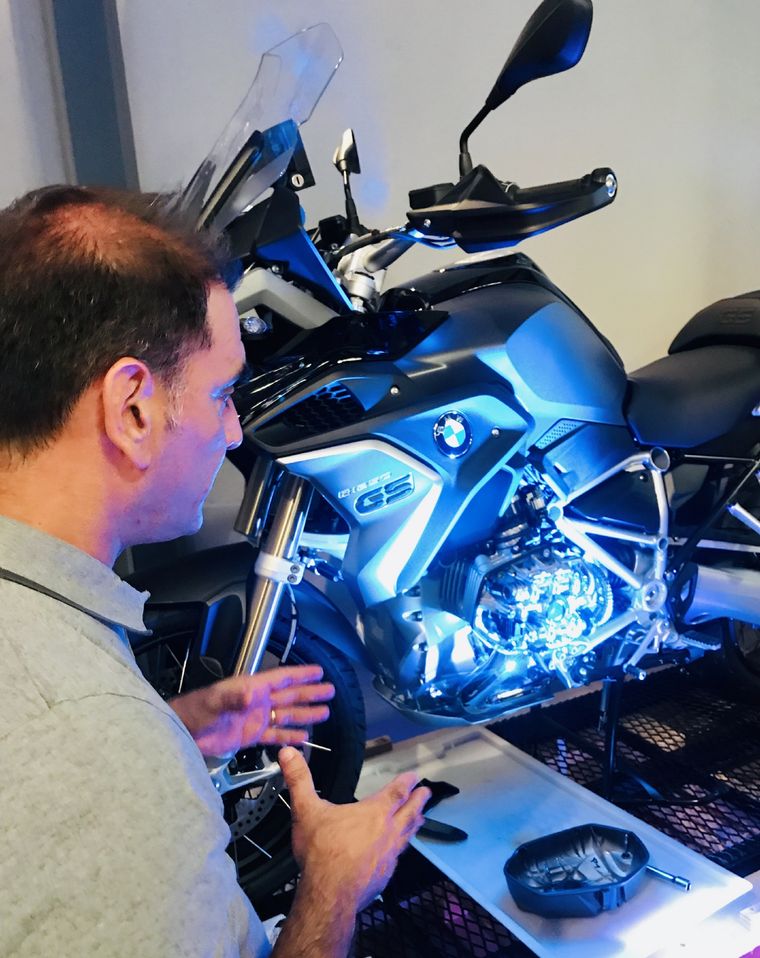 Sebastián Centeno, gerente de BMW Motorrad Argentina.