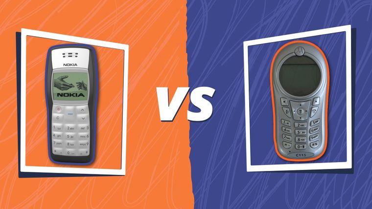 El Nokia 1100 y el Motorola C115 representan la era dorada de la telefonía móvil resistente en Argentina.