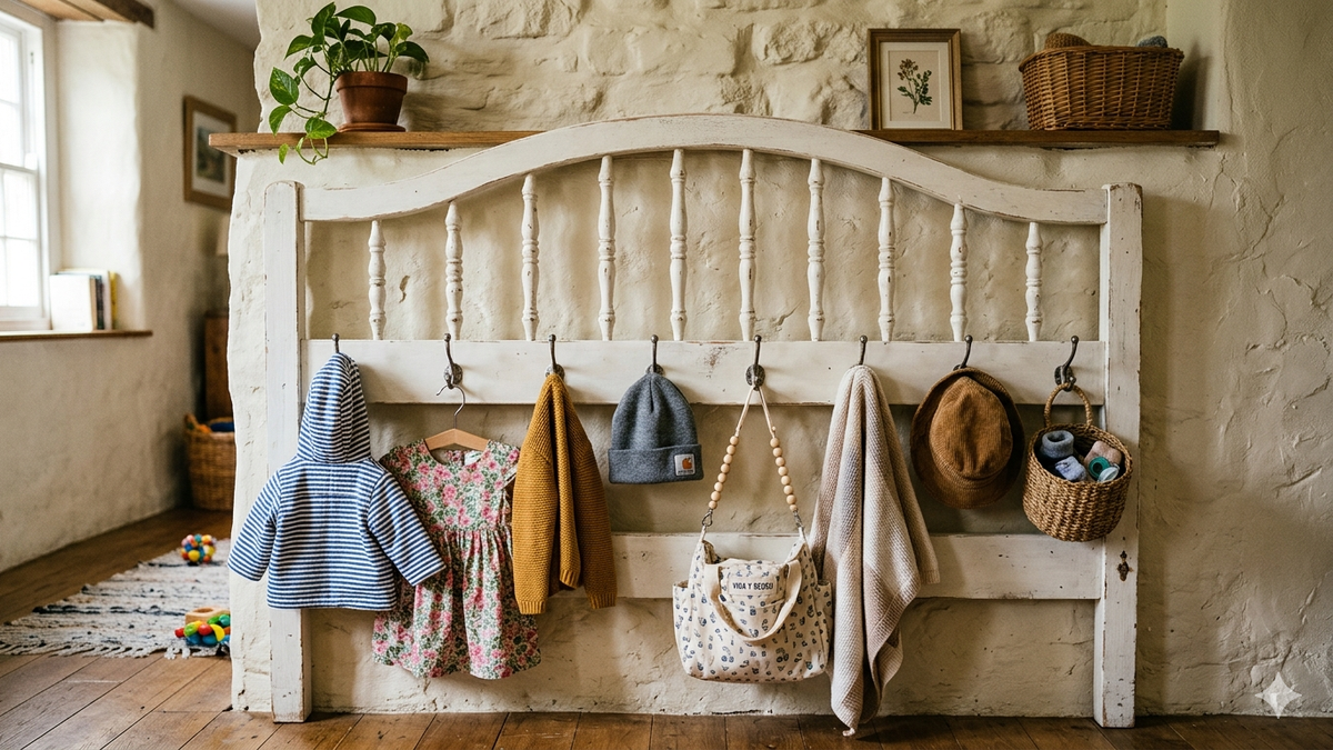 No tires la cuna: las 2 ideas virales para reciclar su cabecero y crear muebles útiles que ahorran espacio