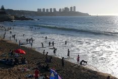 Las playas chilenas son muy concurridas durante los meses de verano Foto: ALF PONCE MERCADO / MDZ Las playas chilenas son muy concurridas durante los meses de verano Foto: ALF PONCE MERCADO / MDZ