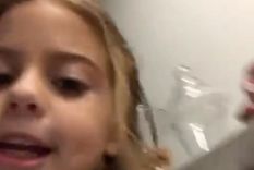 Mauricio Macri compartió un tierno video de su hija Antonia Foto: Instagram