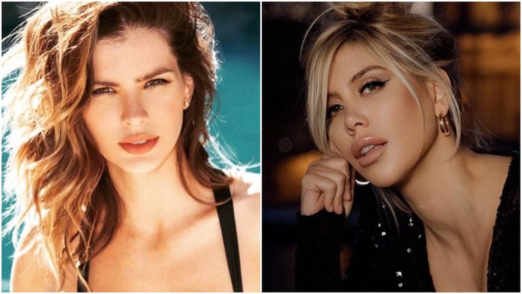 La China Suárez y Wanda Nara