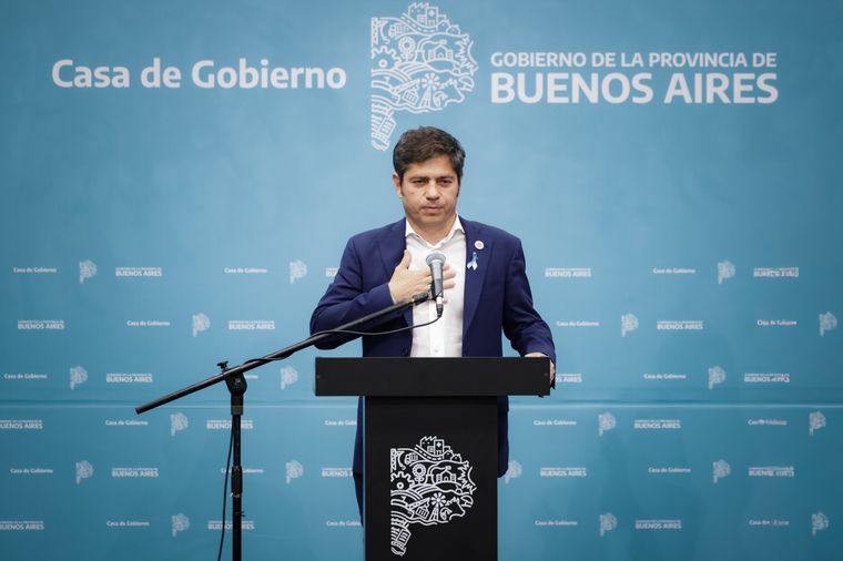Axel Kicillof afina la estrategia para aprobar el presupuesto en provincia de Buenos Aires.