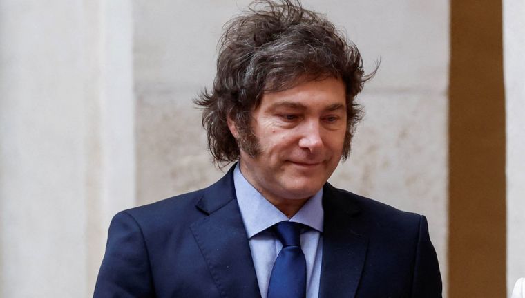 Milei habló de su vinculo con Villarruel, volvió a dar pistas sobre la salida del cepo y se refirió al rechazo del DNU en el Senado Foto: NA