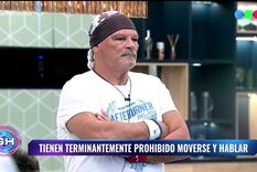 Alfa no se tomó muy bien el ingreso de un excompañero de la edición anterior. Foto: Captura de pantalla Youtube Gran Hermano Argentina.