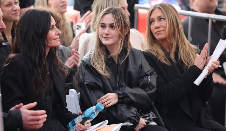 Coco Arquette, la hija de Courteney Cox y ahijada de Jennifer Aniston.