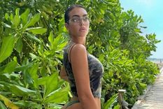 Georgina Rodríguez recibió sus 30 años en Maldivas.