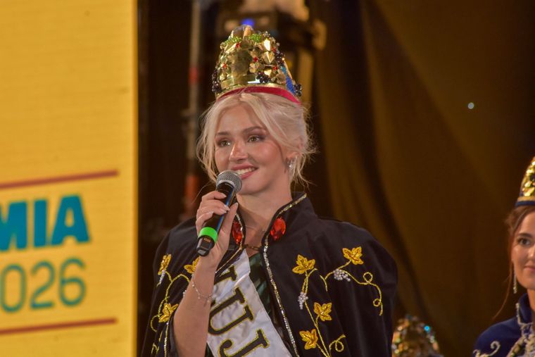 Javiera Bravo, flamante Reina de Luján de Cuyo 2026. Javiera Bravo, flamante Reina de Luján de Cuyo 2026.