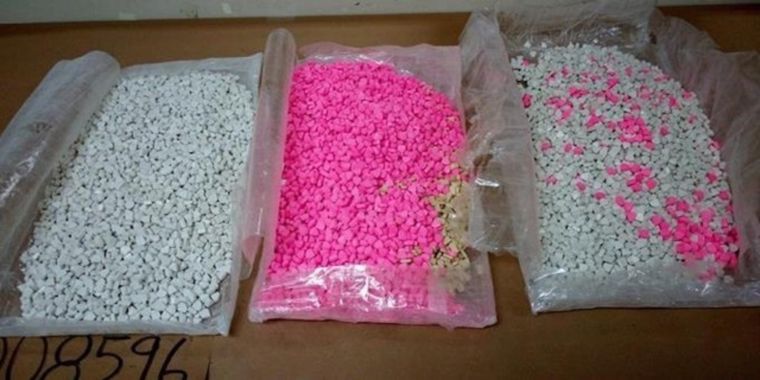 Las pastillas tienen un valor de 32 mil dólares