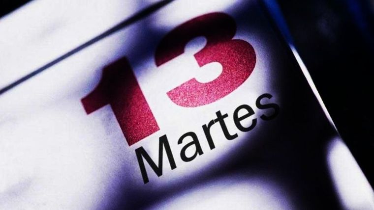 Hoy es martes 13 y muchas personas supersticiosas creen que es un día propenso a las desgracias