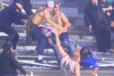 Serios incidentes suspendieron el partido en Mar del Plata. Foto: Captura Video