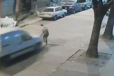 El video capta el momento del choque