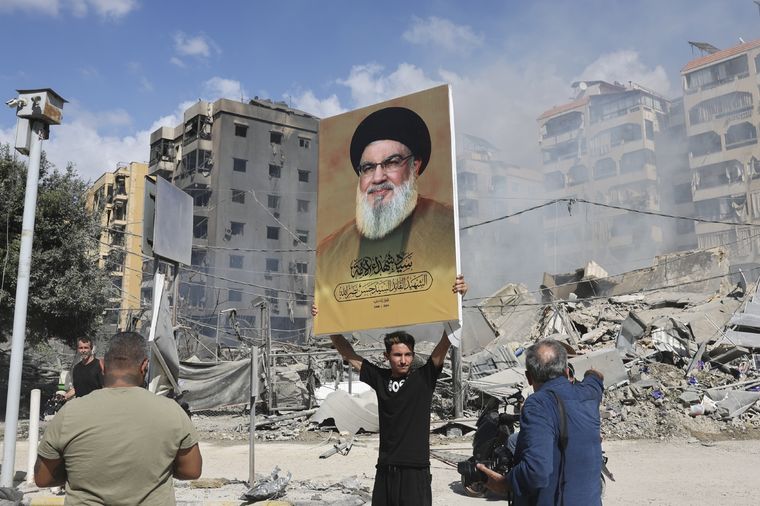 Hassan Nasrallah, el líder iraní que fue asesinado por Israel Foto: EFE