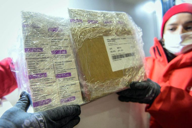 Argentina está donando vacunas a otros países porque cuenta con el stock suficiente según el Gobierno Foto: Telam