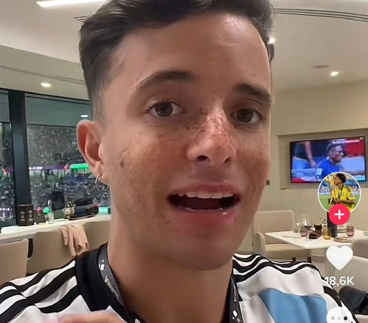 El usuario @adricontreras4 compartió un video mostrando los detalles del palco VIP