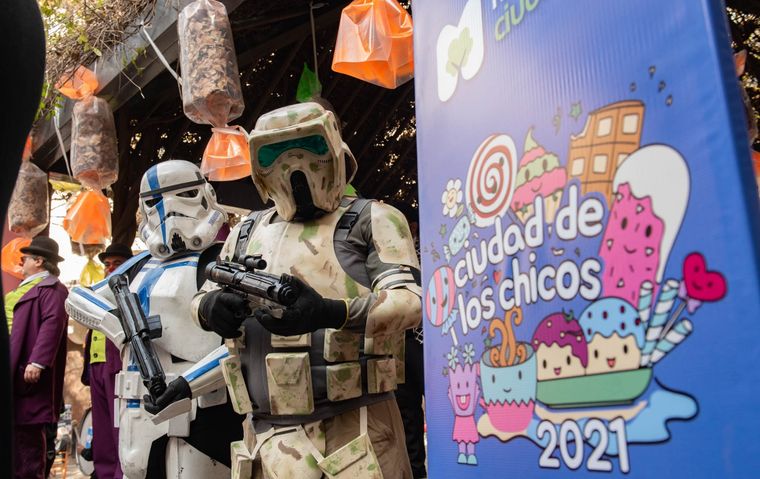 Muchas propuestas para los niños en ciudad. Foto: Municipalidad de la Ciudad de Mendoza