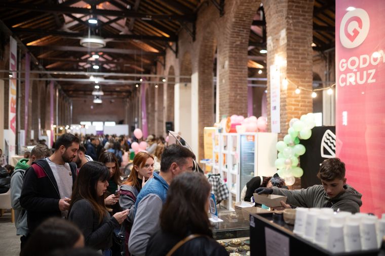Cientos de personas recorrieron la feria de la pastelería durante todo el fin de semana. 