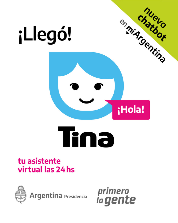 Tina se actualiza y ahora será un nuevo chatbot de asistencia. Tina se actualiza y ahora será un nuevo chatbot de asistencia.