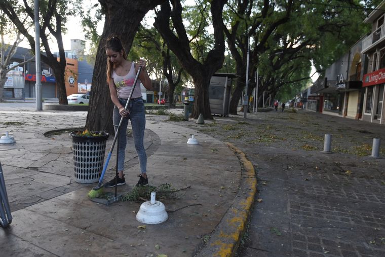 El viento Zonda provocará que la temperatura ascienda en pocas horas a más de 26 grados centígrados Foto: Maximiliano Ríos/MDZ