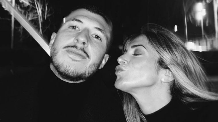 Guadalupe Ramón La dedicatoria a Guido Rodriguez. Foto: @wadaramon