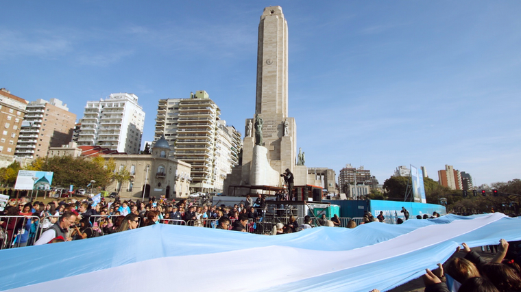 Día de la Bandera En Rosario con Messi y fiestas populares Foto: Gobierno de Santa Fe