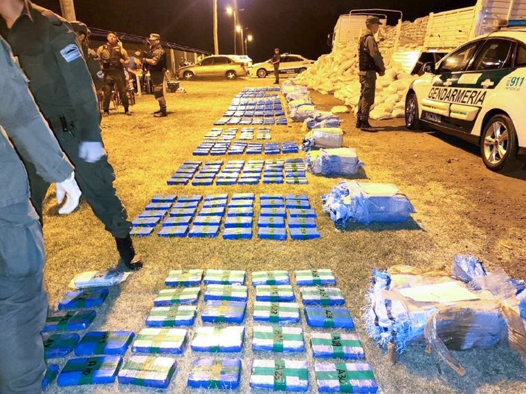 El operativo tras el hallazgo Foto: Télam