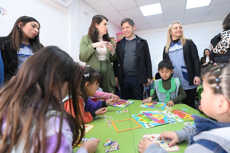 Axel Kicillof estuvo este jueves en Moreno.