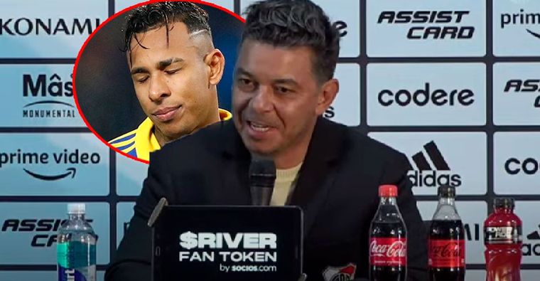 Gallardo habló sobre la ausencia de Villa para el próximo Boca-River.
