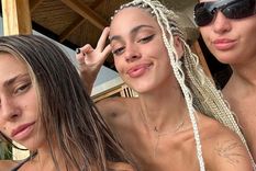 Tini, amigas y verano. Foto: @tinistoessel