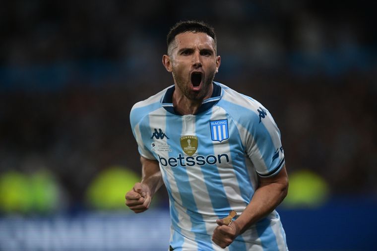 El delantero surgido en el Ascenso la rompe: ¿lo llamará Scaloni? Foto: Fotobaires