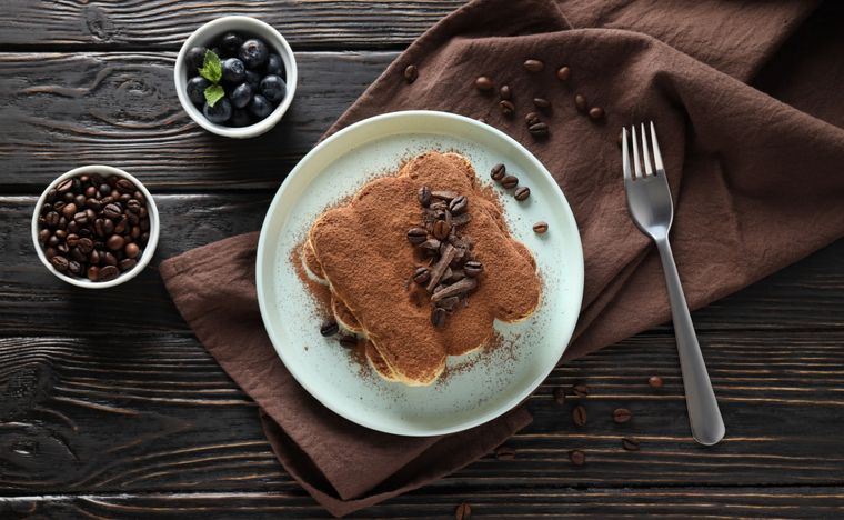 Tiramisú Un postre delicioso con todo el sabor de Italia. Foto: Shutterstock