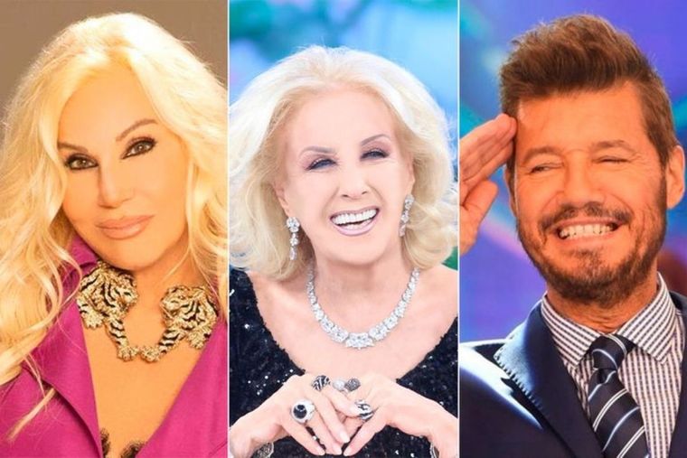 Mirtha , Susana y marcelo Foto: La Nación