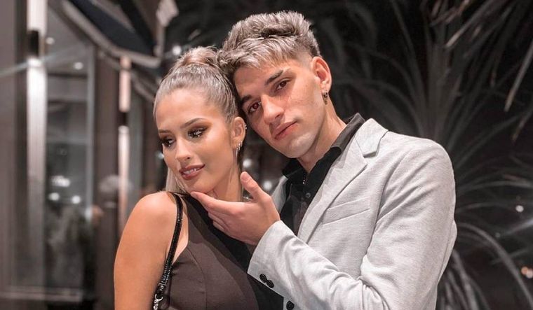 Lucca Berdelli y Julieta Poggio siguen envueltos en el mundo Gran Hermano. Foto: Instagram