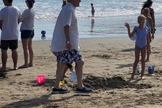 Sebastián Piñera en las Playas de Cachagua.
