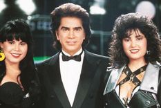 José Luis Rodríguez, Liliana y Lilibeth Rodríguez Morillo José Luis Rodríguez, Liliana Rodríguez Morillo, El Puma Foto: Pinterest