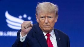 Donald Trump se siente confiado. Foto EFE